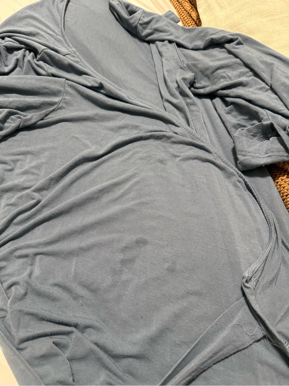 Caden Lane Maternity & Nursing Bamboo Robe - Picture 3 of 3